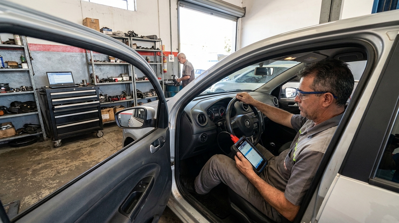 Reset de Airbag profissional em Campo Grande‑MS