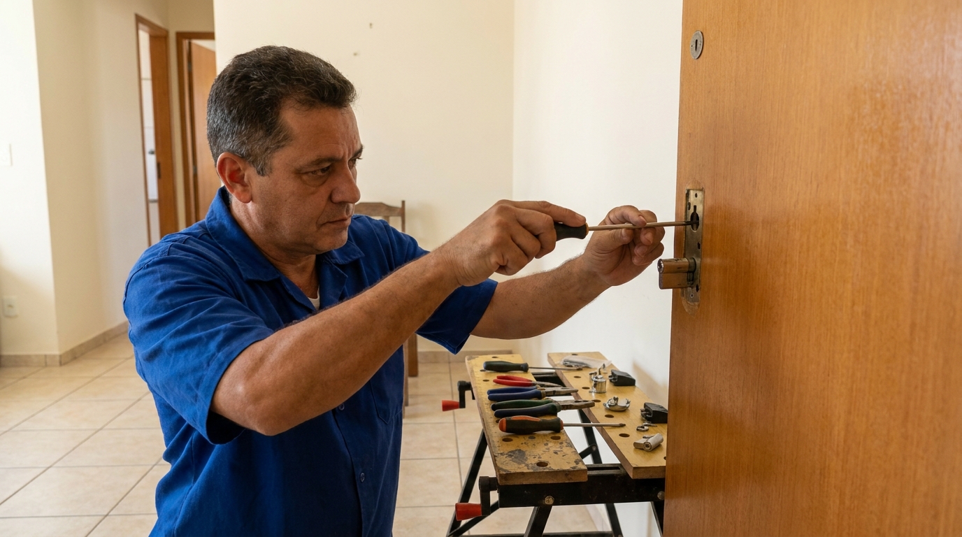 Troca de Segredo Residencial 24 horas no Guanandi, Campo Grande‑MS